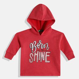 United Colors of Benetton Girls Typography Printed Hooded Sweatshirt-picture-49