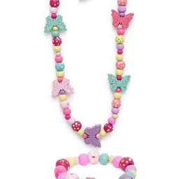 Carlton London Girls Beaded Jewellery Set-58