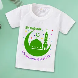 Babywish Kids Round Neck Graphic Printed Cotton Relaxed Fit T-shirt-picture-46
