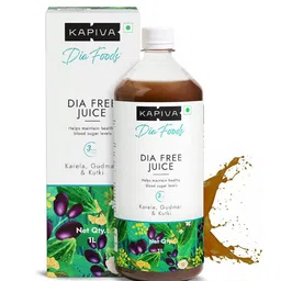 Kapiva DIA-Free Juice with Karela & Gudmar For Healthy Blood Sugar -1L-40