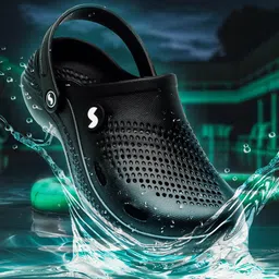 SOLETHREADS Men PLUSH Waterproof Self Design Everyday Clogs-27