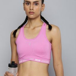 HRX by Hrithik Roshan Full Coverage Lightly Padded Rapid-Dry Seamless Workout Bra-picture-36