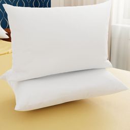 MAXNAP Sleep Support White Set of 2 Fibre Filled Polyester Sleep Pillow-17