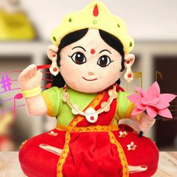 Panda's Box Kids Devi Lakshmi Musical Plush Toy-32