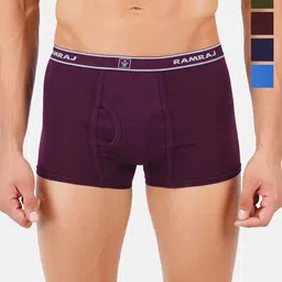 Ramraj Pack Of 5 Assorted Vintrack Pocketless Trunks- VNTRACKWOPOET5P-picture-2