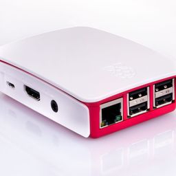 Official Raspberry Pi 3 Case of Raspberry Pi 3 Model B and B+ (Red-White) image 2