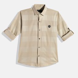 CHARCHIT Boys Comfort Checked Casual Shirt-image-83