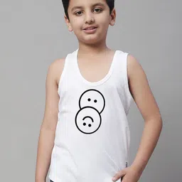 Friskers Boys Printed Bio Wash Pure Cotton Innerwear Vests KDC469-02-2-3Y-picture-1