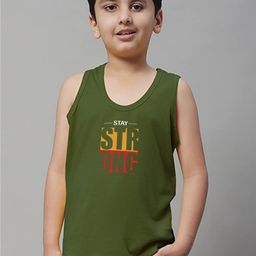 Friskers Boys Typographic Printed Pure Cotton Innerwear Vests-image-2