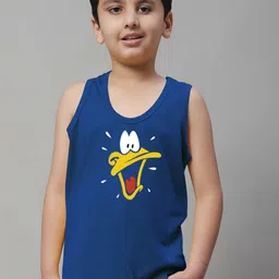 Friskers Boys Printed Bio Wash Pure Cotton Innerwear Vests KDC478-05-2-3Y-picture-2