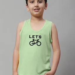 Friskers Boys Printed Round Neck Sleeveless Pure Cotton Gym Innerwear Vests-picture-24