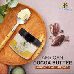 Tattvalogy Raw, Unprocessed & Unrefined Cocoa Butter - 300g image 3
