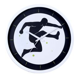 Bodh Design Black & White Printed Contemporary Wall Clock-image-89