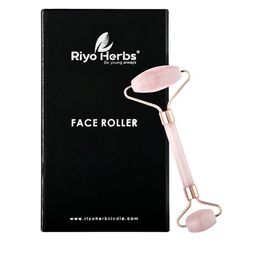 Riyo Herbs Rose Quartz Face Roller - Pink-20
