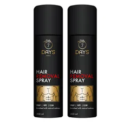 7 DAYS Luxury Set of 2 Hair Remover Spray with Natural Actives - 200 ml each-18