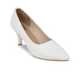 SHUZ TOUCH Closed Back Pointed Toe Pumps image 2