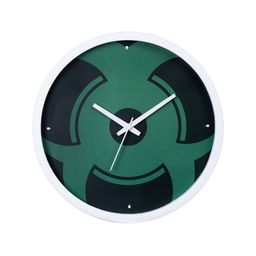 Bodh Design Green & Navy Blue Printed Contemporary Wall Clock-image-67