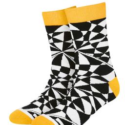 Dynamocks Unisex Pack of 2 Mirage & Hunk Patterned Socks image 3