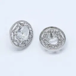 Manikya Circular Studs Earrings image 2