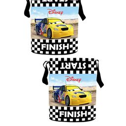Kuber Industries Set Of 2 Black & White Disney Printed Waterproof 45L Laundry Bags-20