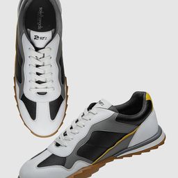 Solethreads Men Colourblocked Memory Foam Sneakers image 2