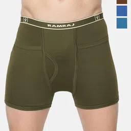 Ramraj Pack Of 4 Assorted Breathability Trunks-16