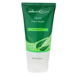 GEMBLUE BioCare Set Of Charcoal Facial Foam & Neem Face Wash image 2