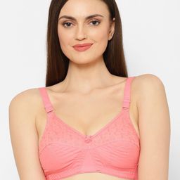 Floret Pack of 2 Self Design Non-Wired Non Padded Everyday Bras image 3