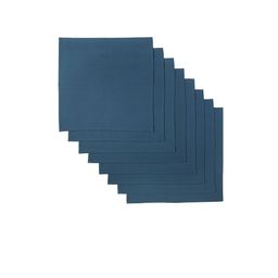 BLANC9 Set of 8 Blue Solid Table Napkins image 2