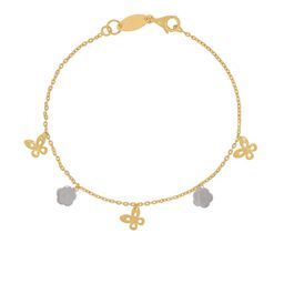 BHIMA 22KT Gold Butterfly-Charm Bracelet-2.25g-image-24