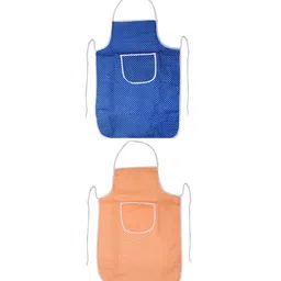 Kuber Industries Unisex Set Of 2 Polka Print Waterproof Kitchen Aprons image 4