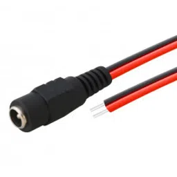 MX DC Female Socket To Open End Cord 6" L (MX-3556)-9