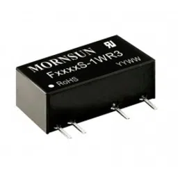 F0524S-1WR3 Mornsun 5V to 24V DC-DC Converter 1W Power Supply Module - SIP Package-6