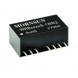 WRB0512S-1WR2 Mornsun 5V to 12V DC-DC Converter 1W Power Supply Module - Ultra Compact SIP Package-71