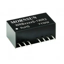 WRB0524S-1WR2 Mornsun 5V to 24V DC-DC Converter 1W Power Supply Module - Ultra Compact SIP Package-67