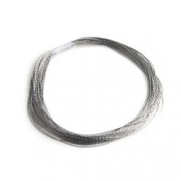 Stainless Steel 1m Conductive Thread Wire for Wearable Lilypad - 5 Pieces Pack-32