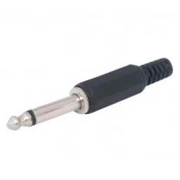 MX 6.35mm P-38 Mono Male Connector Copper Plated - Economic (MX-65E)-11