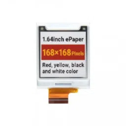 Waveshare 1.64inch square E-Paper (G) Display 168168 Red/Yellow/Black/White-12