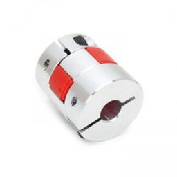 Aluminum OD:20mm L:25mm Flexible Spider Shaft Coupling Bore: 5x10mm-12
