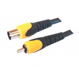 MX RF Male Plug To MX RCA Male Plug Cord Dual Moulded 1.2 Meter (MX-242)-30