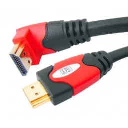 MX HDMI Male Plug To Right Angle HDMI Male Plug Cord Molded 1.4 Version 3 Meter (MX-3575A)-3