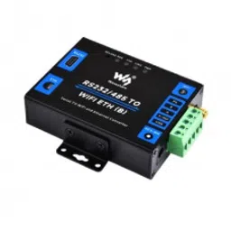 Waveshare Industrial Grade Serial Server RS232/485 To WiFi and Ethernet, Modbus Gateway, MQTT Gateway, Metal Case RJ45 network port-27