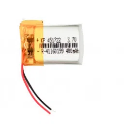3.7V 400mAH (Lithium Polymer) Lipo Rechargeable Battery Model KP-451722-image-73