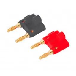 MX Dual Banana Male Plug Connector Red and Black Beryllium Copper (MX-832)-30