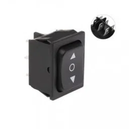 16A 250V AC DPDT ON-OFF-ON Rocker Switch-0