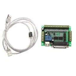 MACH3 Interface Board CNC 5 Axis with Optocoupler for Stepper Motor Driver and USB cable-1