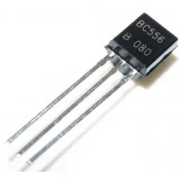 BC556 PNP General Purpose Transistor 65V 100mA TO-92 Package - 5 Pieces Pack-19