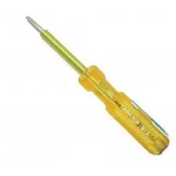 Taparia 818 Line Tester Yellow Handle Screw Driver with Neon Bulb - 200mm Length-17