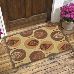 BIANCA Set of 2 Patterned Anti-Skid Doormats image 3