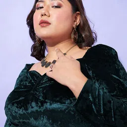 SASSAFRAS Curve Plus Size A Line Dress image 2